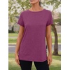 image:imageAUTOMET Womens Short Sleeve Crewneck Shirts Summer Basic Tops02purple