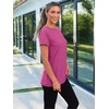 image:imageAUTOMET Womens Short Sleeve Crewneck Shirts Summer Basic Tops02rosered