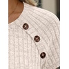 image:imageAUTOMET Womens Short Sleeve Decorative Buttons ShirtsApricot