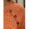 image:imageAUTOMET Womens Short Sleeve Decorative Buttons ShirtsOrange