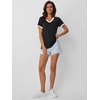 image:imageAUTOMET Womens Short Sleeve TShirts V Neck Summer Tops Comfy Clothes 2026Black
