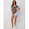 image:imageAUTOMET Womens Short Sleeve TShirts V Neck Summer Tops Comfy Clothes 2026Coffee