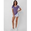 image:imageAUTOMET Womens Short Sleeve TShirts V Neck Summer Tops Comfy Clothes 2026Purple