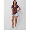 image:imageAUTOMET Womens Short Sleeve TShirts V Neck Summer Tops Comfy Clothes 2026Winered