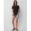 image:imageAUTOMET Womens Short Sleeve Tops Crewneck TShirts Summer Casual ShirtsBlack