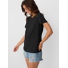 image:imageAUTOMET Womens Short Sleeve Tops Crewneck TShirts Summer Casual ShirtsBlack