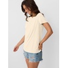image:imageAUTOMET Womens Short Sleeve Tops Crewneck TShirts Summer Casual ShirtsCream