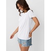 image:imageAUTOMET Womens Short Sleeve Tops Crewneck TShirts Summer Casual ShirtsWhite