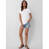 image:imageAUTOMET Womens Short Sleeve Tops Crewneck TShirts Summer Casual ShirtsWhite