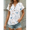 image:imageAUTOMET Womens Spring Tops 2026 Short Sleeve Shirts HenleyBoho C