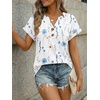 image:imageAUTOMET Womens Spring Tops 2026 Short Sleeve Shirts HenleyBoho C