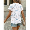 image:imageAUTOMET Womens Spring Tops 2026 Short Sleeve Shirts HenleyBoho C