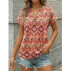 image:imageAUTOMET Womens Spring Tops 2026 Short Sleeve Shirts HenleyBoho E