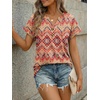 image:imageAUTOMET Womens Spring Tops 2026 Short Sleeve Shirts HenleyBoho E