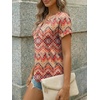 image:imageAUTOMET Womens Spring Tops 2026 Short Sleeve Shirts HenleyBoho E