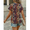 image:imageAUTOMET Womens Spring Tops 2026 Short Sleeve Shirts HenleyBoho a