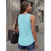 image:imageAUTOMET Womens Square Neck Tank TopAqua