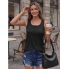 image:imageAUTOMET Womens Square Neck Tank TopBlack