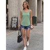 image:imageAUTOMET Womens Square Neck Tank TopGreen