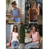 image:imageAUTOMET Womens Square Neck Tank TopMaple
