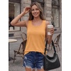image:imageAUTOMET Womens Square Neck Tank TopOrange