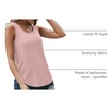 image:imageAUTOMET Womens Square Neck Tank TopPink
