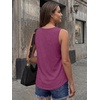 image:imageAUTOMET Womens Square Neck Tank TopPurple