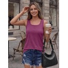 image:imageAUTOMET Womens Square Neck Tank TopPurple