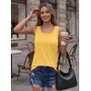 image:imageAUTOMET Womens Square Neck Tank TopYellow