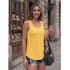 image:imageAUTOMET Womens Square Neck Tank TopYellow