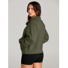 image:imageAUTOMET Womens Sweatshirts Half Zip Fleece Pullover Fall OutfitsArmygreen