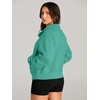 image:imageAUTOMET Womens Sweatshirts Half Zip Fleece Pullover Fall OutfitsCyan