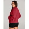 image:imageAUTOMET Womens Sweatshirts Half Zip Fleece Pullover Fall OutfitsFiery Red