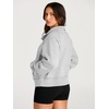 image:imageAUTOMET Womens Sweatshirts Half Zip Fleece Pullover Fall OutfitsGrey
