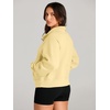 image:imageAUTOMET Womens Sweatshirts Half Zip Fleece Pullover Fall OutfitsLightyellow