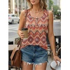 image:imageAUTOMET Womens Tank Tops 2026 Button Summer Sleeveless Henley TeeBoho2
