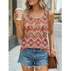 image:imageAUTOMET Womens Tank Tops 2026 Button Summer Sleeveless Henley TeeBoho2