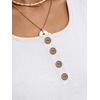 image:imageAUTOMET Womens Tank Tops 2026 Button Summer Sleeveless Henley TeeWhite