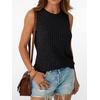 image:imageAUTOMET Womens Tank Tops Sleeveless Summer Basic Soft Clothes 2026Black