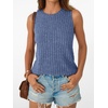 image:imageAUTOMET Womens Tank Tops Sleeveless Summer Basic Soft Clothes 2026Darkblue