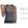 image:imageAUTOMET Womens Tank Tops Sleeveless Summer Basic Soft Clothes 2026Darkgrey