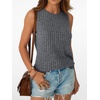 image:imageAUTOMET Womens Tank Tops Sleeveless Summer Basic Soft Clothes 2026Darkgrey