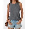image:imageAUTOMET Womens Tank Tops Sleeveless Summer Basic Soft Clothes 2026Darkgrey