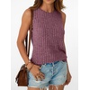 image:imageAUTOMET Womens Tank Tops Sleeveless Summer Basic Soft Clothes 2026Darkpink