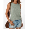 image:imageAUTOMET Womens Tank Tops Sleeveless Summer Basic Soft Clothes 2026Green