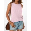 image:imageAUTOMET Womens Tank Tops Sleeveless Summer Basic Soft Clothes 2026Pink