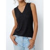 image:imageAUTOMET Womens Tank Tops Summer Sleeveless Shirts Spring 2026 V Neck Loose Fit Casual Clothes Trendy Fashion OutfitsBlack