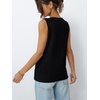 image:imageAUTOMET Womens Tank Tops Summer Sleeveless Shirts Spring 2026 V Neck Loose Fit Casual Clothes Trendy Fashion OutfitsBlack