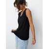 image:imageAUTOMET Womens Tank Tops Summer Sleeveless Shirts Spring 2026 V Neck Loose Fit Casual Clothes Trendy Fashion OutfitsBlack