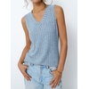 image:imageAUTOMET Womens Tank Tops Summer Sleeveless Shirts Spring 2026 V Neck Loose Fit Casual Clothes Trendy Fashion OutfitsLightblue